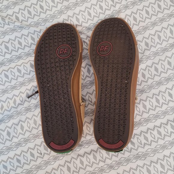 Vintage Bob Cousy brown canvas sneakers. Women's 11, Men's 9.5 - Picture 7 of 8